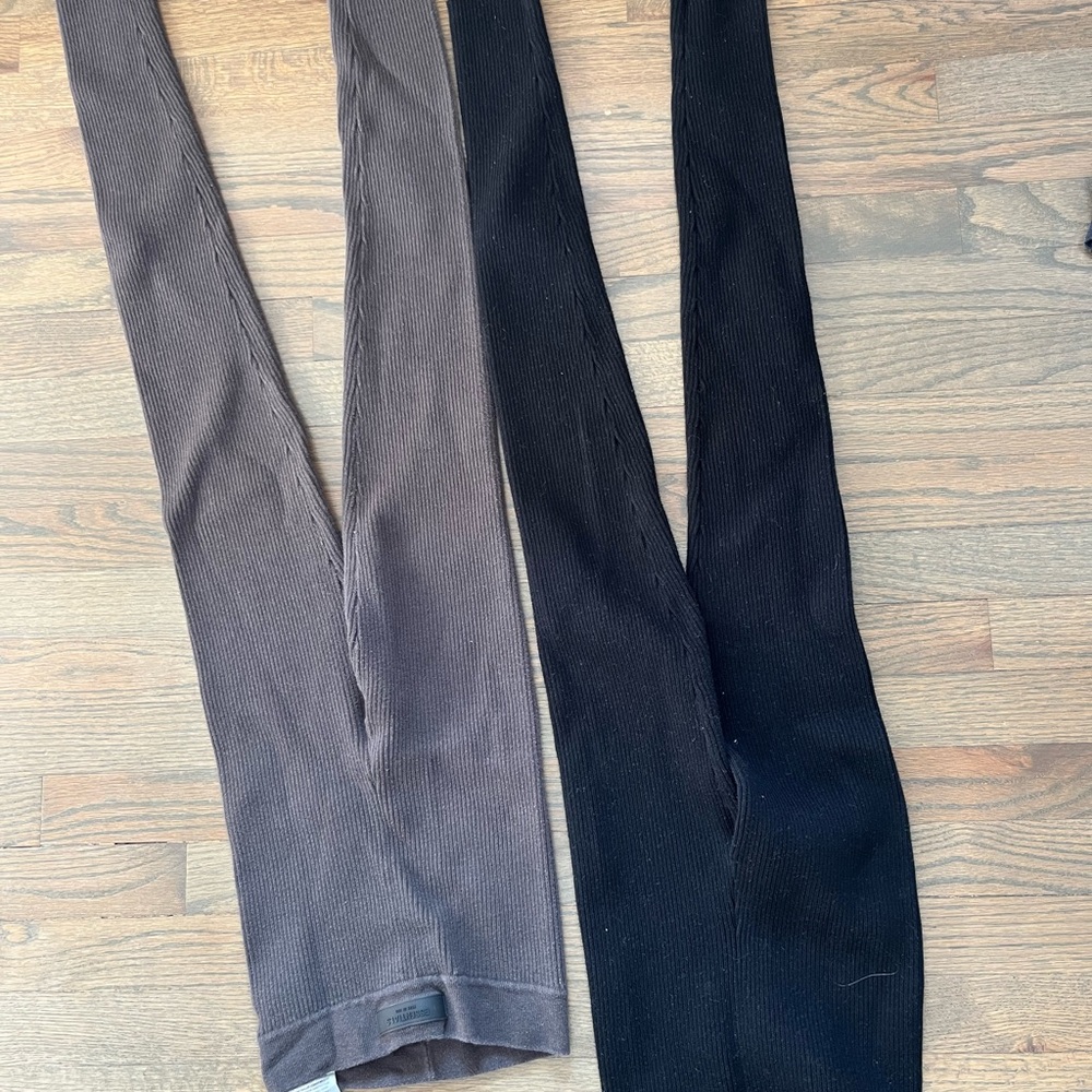 essentials fear of god knit thermal leggings!